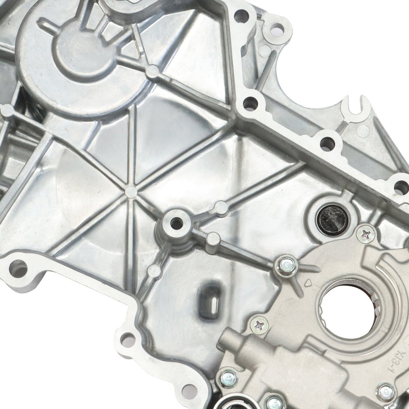 DURAFORCE Engine Oil Pump Timing Chain Cover for 17-20 Hyundai Elantra 2.0L 21350-2E740