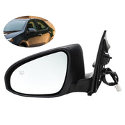 DURAFORCE Driver Side Heated Power Door Mirror for Toyota Corolla 2014-2019 Manual Fold
