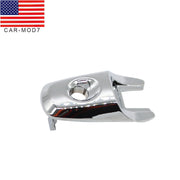 DURAFORCE Chrome Left Driver Door Handle Key Bezel Cover Trim for 11-19 Ford Explorer