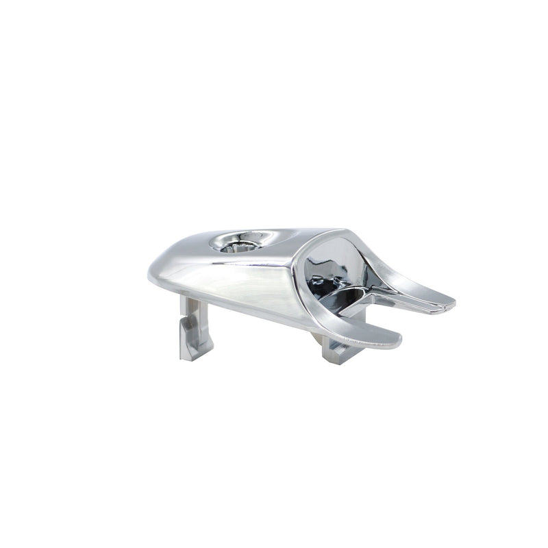DURAFORCE Chrome Left Driver Door Handle Key Bezel Cover Trim for 11-19 Ford Explorer