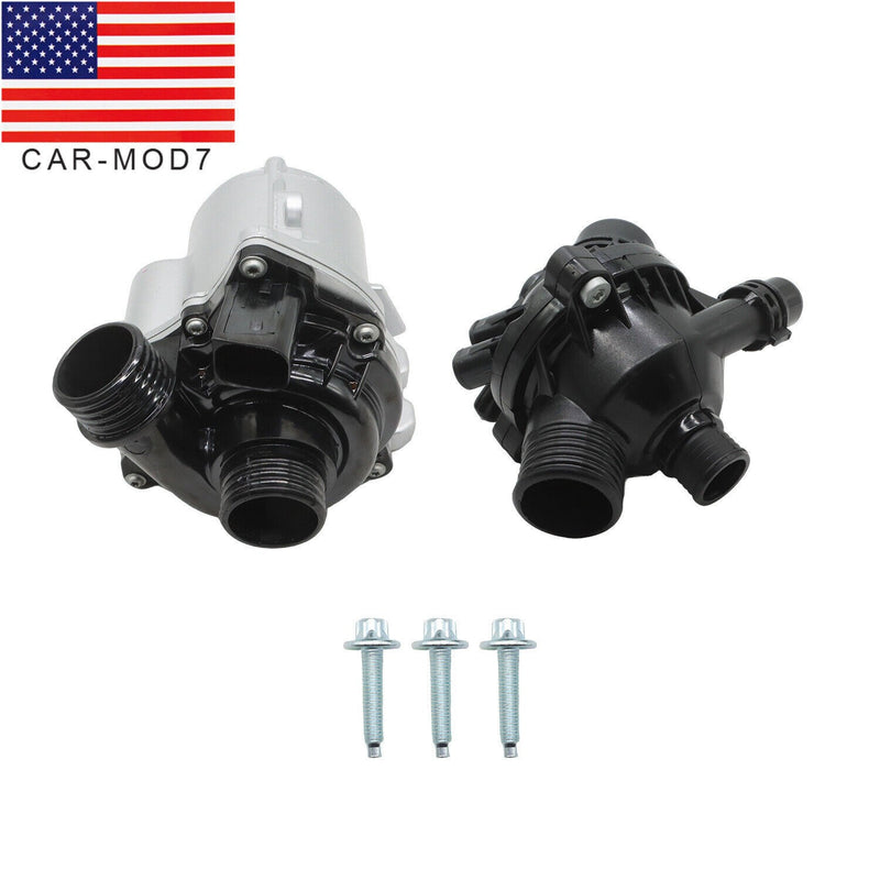 DURAFORCE Electric Water Pump with Thermostat for BMW E60 E82 335i 535i X1 X3 X5 115176324
