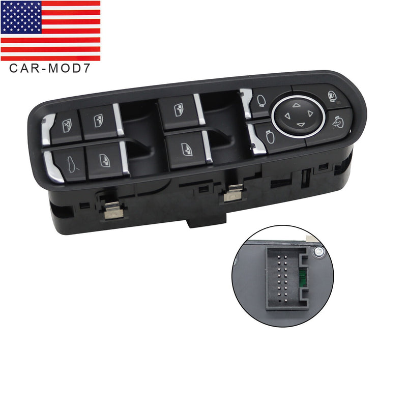 DURAFORCE Driver Side Window Switch 2011-2018 Porsche Panamera Cayenne 7PP959858AEDML