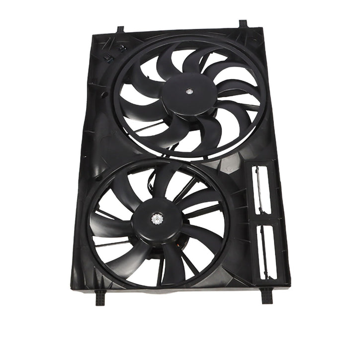 DURAFORCE Engine Radiator Dual Cooling Fan Assembly for Ford Transit T150 T250 T350 HD