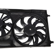 DURAFORCE Engine Radiator Dual Cooling Fan Assembly for Ford Transit T150 T250 T350 HD