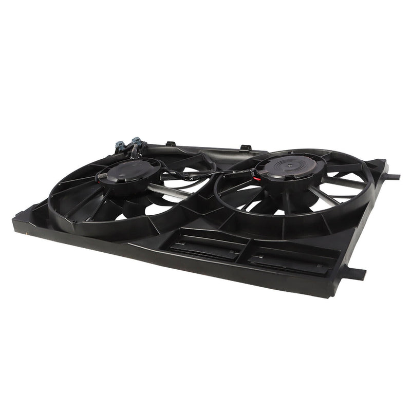 DURAFORCE Engine Radiator Dual Cooling Fan Assembly for Ford Transit T150 T250 T350 HD