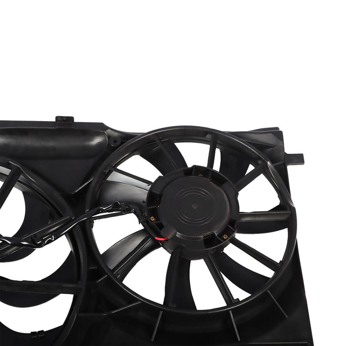DURAFORCE Engine Radiator Dual Cooling Fan Assembly for Ford Transit T150 T250 T350 HD