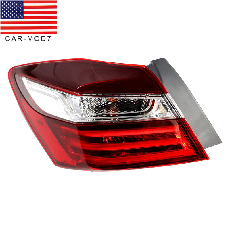 DURAFORCE Left Driver Side Outer Tail Light for 2016-2017 Honda Accord Sedan