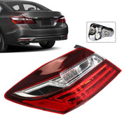 DURAFORCE Left Driver Side Outer Tail Light for 2016-2017 Honda Accord Sedan