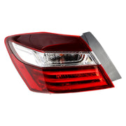 DURAFORCE Left Driver Side Outer Tail Light for 2016-2017 Honda Accord Sedan