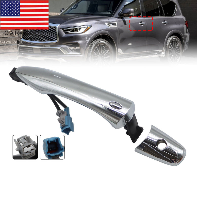DURAFORCE Front Left Exterior Door Handle 806401BA0A for 2008-2020 INFINITI