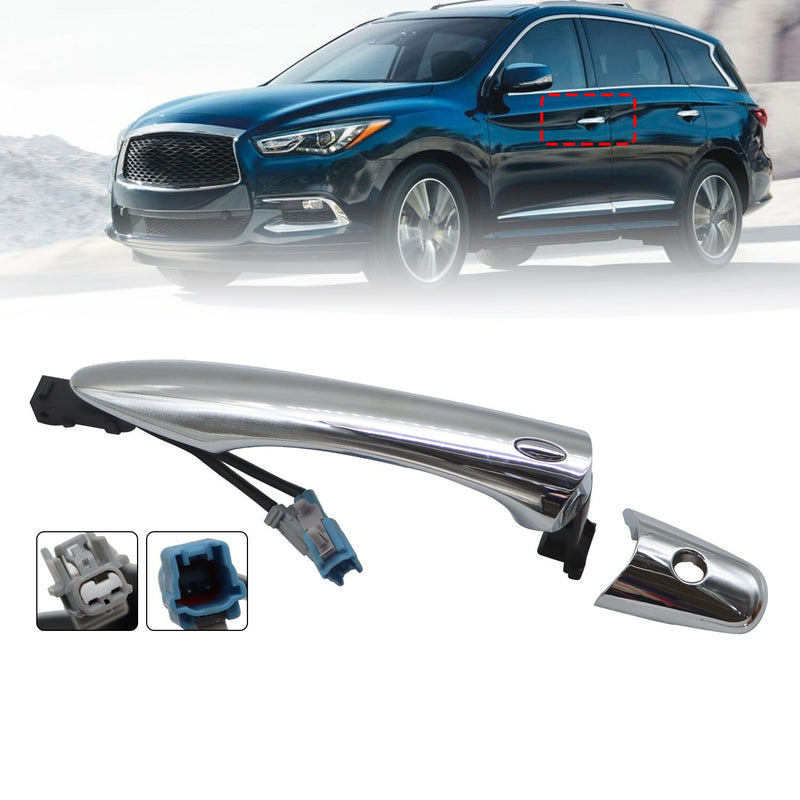 DURAFORCE Front Left Exterior Door Handle 806401BA0A for 2008-2020 INFINITI