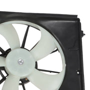 DURAFORCE Fist AC Condenser & Radiator Cooling Fan Set for 2011-2016 Honda Odyssey