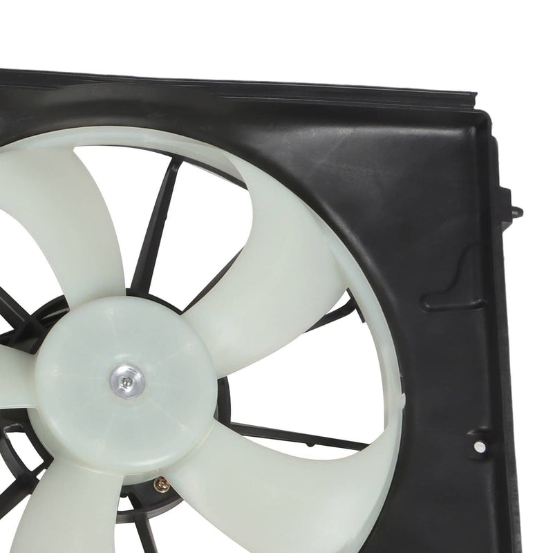 DURAFORCE Fist AC Condenser & Radiator Cooling Fan Set for 2011-2016 Honda Odyssey