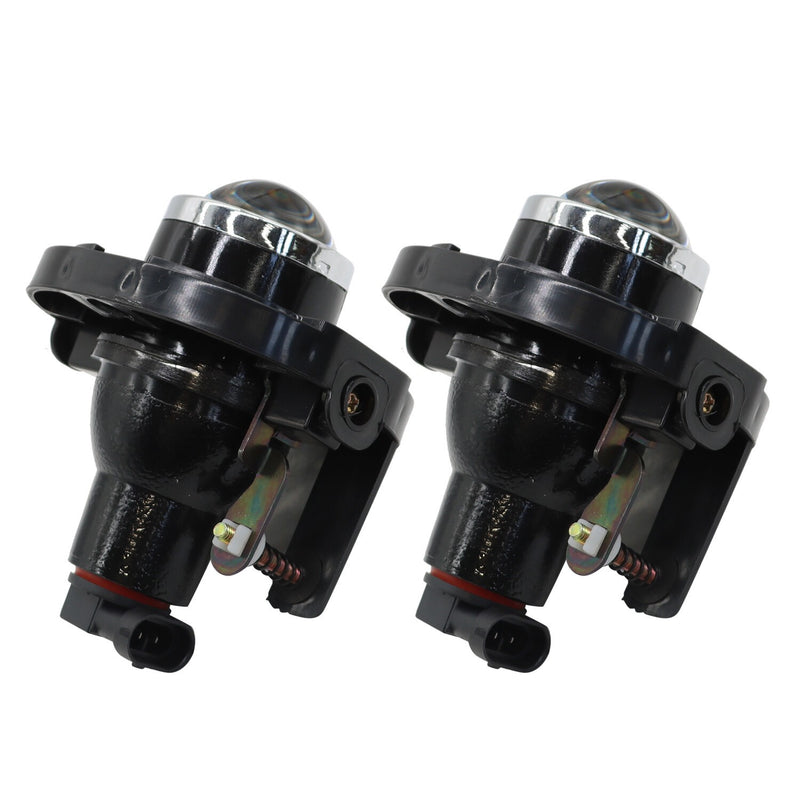 DURAFORCE Fit for 2014-2021 Jeep Grand Cherokee Front Fog Lights Left & Right Clear Lens