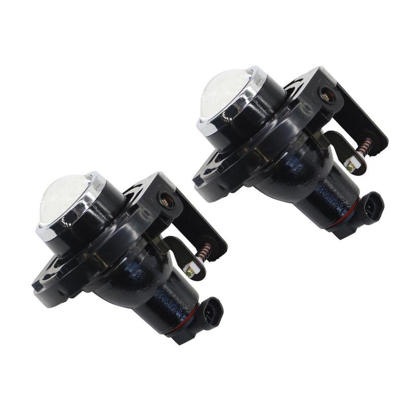 DURAFORCE Fit for 2014-2021 Jeep Grand Cherokee Front Fog Lights Left & Right Clear Lens