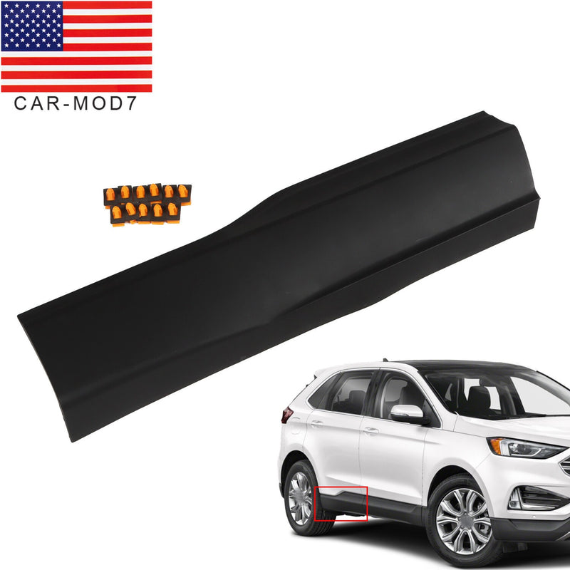 DURAFORCE Door Moldings Trim Rear Right Side for Ford Edge 2015-2023