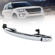 DURAFORCE Chrome Front Left Exterior Door Handle for Ford Explorer Edge 2011-2017