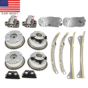 DURAFORCE Engine Timing Chain Kit for Hyundai Kia 3.3L 3.8L Santa Fe Sorento Azera Genesis