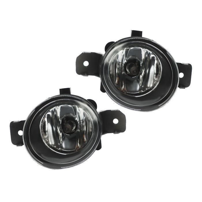 DURAFORCE 2013-2016 Nissan Pathfinder Driving Fog Lights with Chrome Bezel Lamp