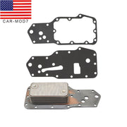 DURAFORCE Engine Oil Cooler Core w/Gaskets for 89-02 Dodge Ram 2500 3500 5.9L Diesel