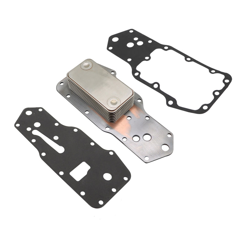DURAFORCE Engine Oil Cooler Core w/Gaskets for 89-02 Dodge Ram 2500 3500 5.9L Diesel