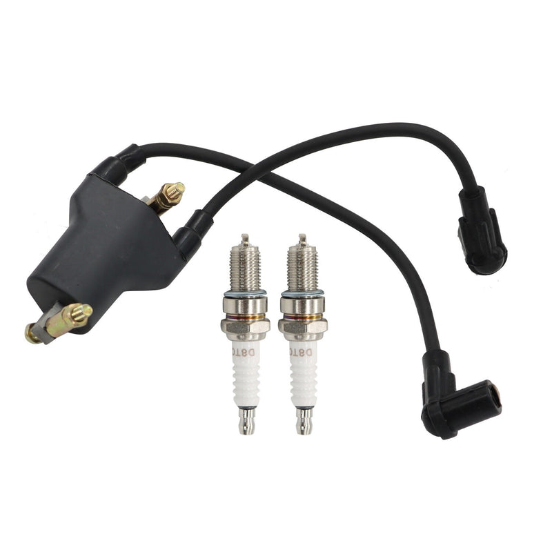 DURAFORCE EPIGC103 Dual Ignition Coil for EZGO TXT 91-02 4-Cycle Gas Golf Cart