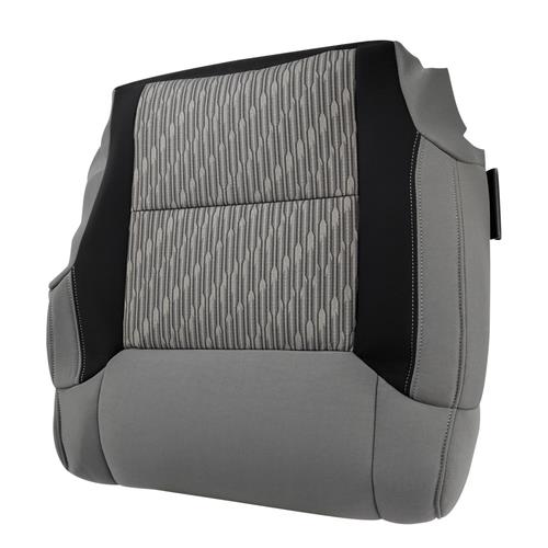DURAFORCE Driver Bottom Cloth Cover 2-Tone Gray for 2014-2018 Toyota Tundra