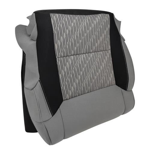 DURAFORCE Driver Bottom Cloth Cover 2-Tone Gray for 2014-2018 Toyota Tundra
