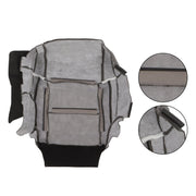 DURAFORCE Driver Bottom Cloth Cover 2-Tone Gray for 2014-2018 Toyota Tundra