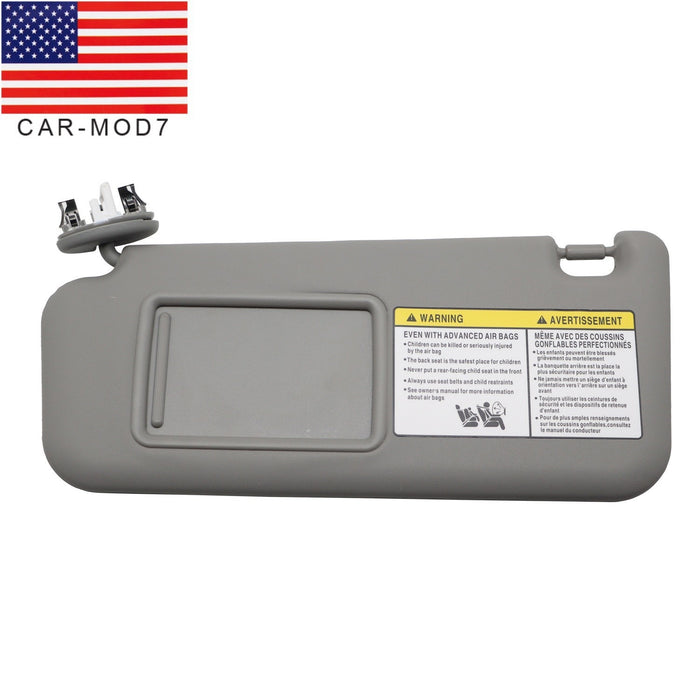 DURAFORCE 2006-2012 Toyota RAV4 Left Driver Gray Sun Visor 74320-42501-B2