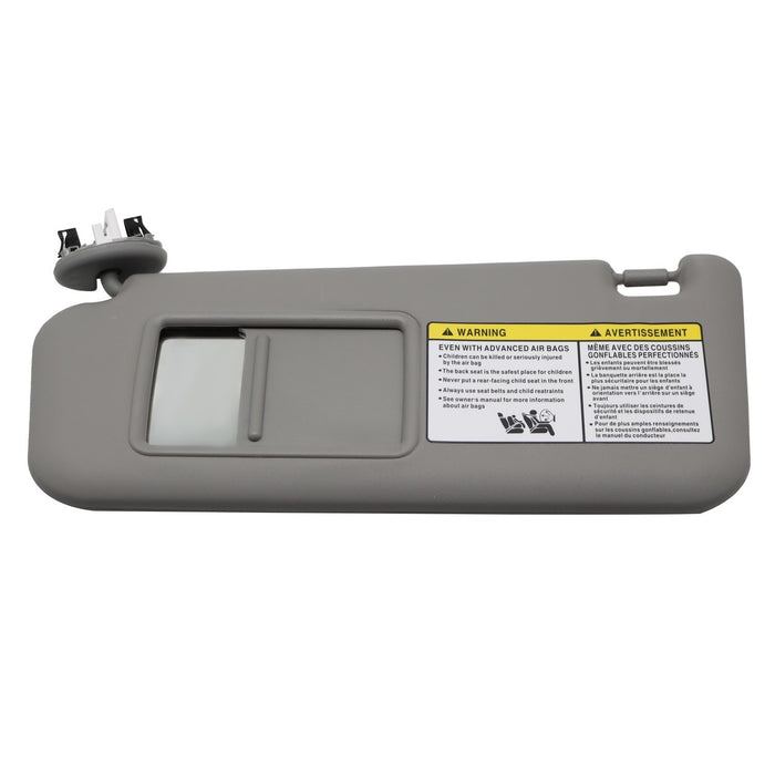 DURAFORCE 2006-2012 Toyota RAV4 Left Driver Gray Sun Visor 74320-42501-B2