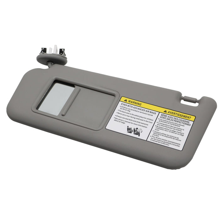 DURAFORCE 2006-2012 Toyota RAV4 Left Driver Gray Sun Visor 74320-42501-B2