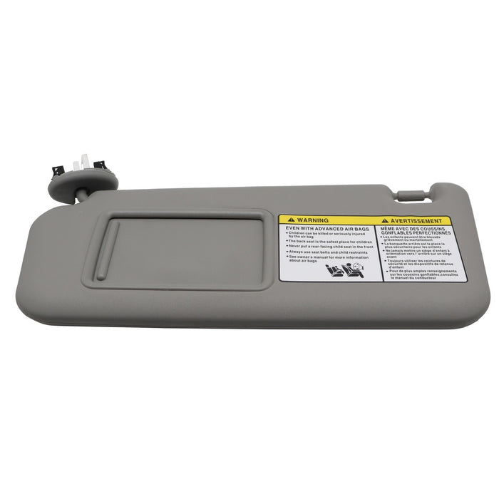 DURAFORCE 2006-2012 Toyota RAV4 Left Driver Gray Sun Visor 74320-42501-B2