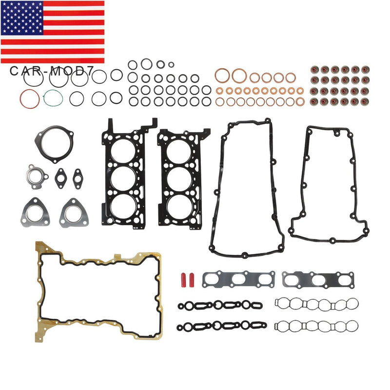DURAFORCE Engine Gasket Set for 2014-2019 Jeep Grand Cherokee 3.0L V6 68211174AA