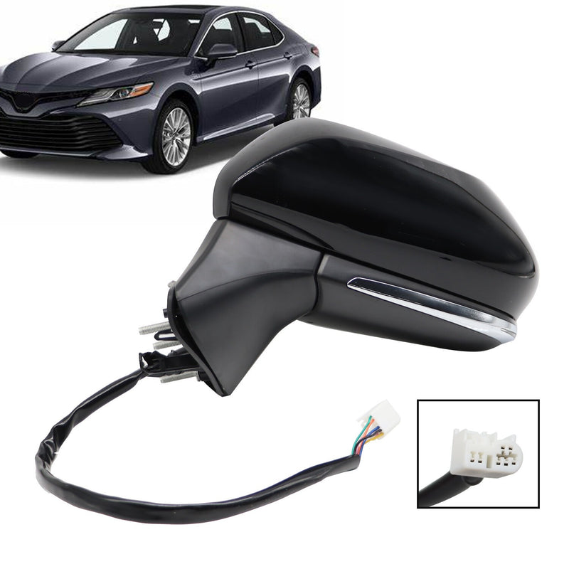 DURAFORCE Driver Side Heated Blind Spot Mirror for 2018-2022 Toyota Camry Left