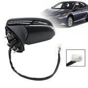 DURAFORCE Driver Side Heated Blind Spot Mirror for 2018-2022 Toyota Camry Left