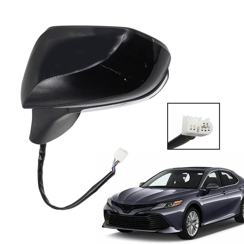 DURAFORCE Driver Side Heated Blind Spot Mirror for 2018-2022 Toyota Camry Left
