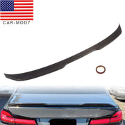 DURAFORCE CS Style Carbon Fiber Trunk Spoiler Wing for 2017-2023 BMW G30 530i 540i M5