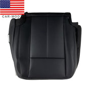 DURAFORCE Black Perforated Leather Driver Seat Cover for Ford Expedition 2007-2014