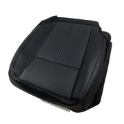 DURAFORCE Black Perforated Leather Driver Seat Cover for Ford Expedition 2007-2014