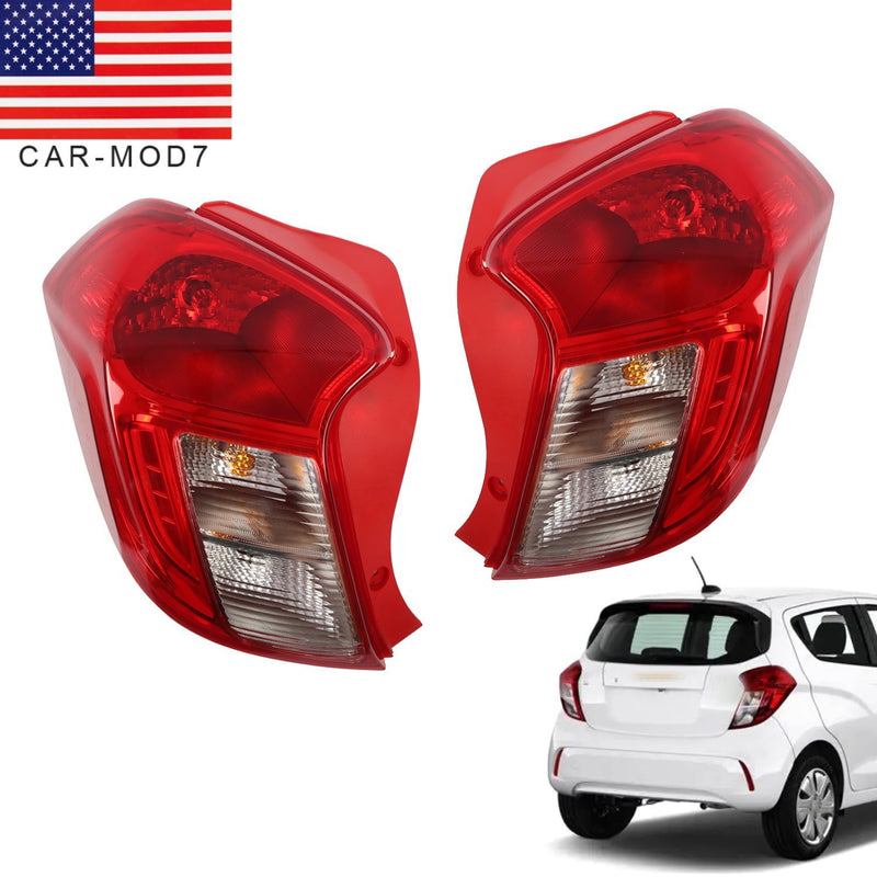 DURAFORCE Chevy Spark 2016-2022 Rear Stop Tail Light Lamp Halogen Driver & Passenger Set