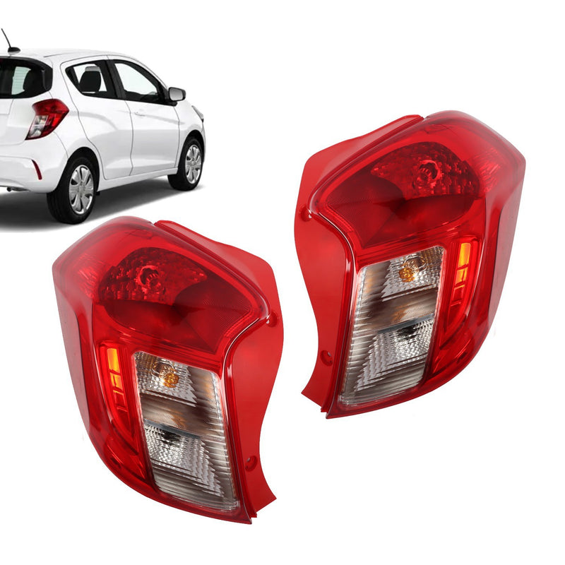 DURAFORCE Chevy Spark 2016-2022 Rear Stop Tail Light Lamp Halogen Driver & Passenger Set