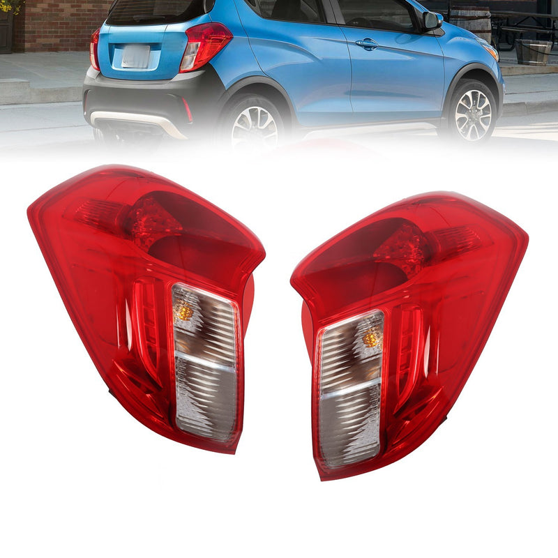 DURAFORCE Chevy Spark 2016-2022 Rear Stop Tail Light Lamp Halogen Driver & Passenger Set