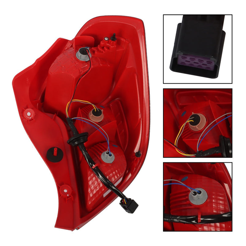 DURAFORCE Chevy Spark 2016-2022 Rear Stop Tail Light Lamp Halogen Driver & Passenger Set