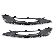 DURAFORCE 2017-2018 Ford Fusion Chrome Fog Light Bezel Trim Driver & Passenger Set