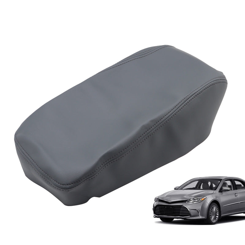 DURAFORCE Dark Gray Armrest Cover Trim for 2013-2018 Toyota Avalon Console Lid