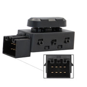 DURAFORCE Left Power Seat Switch 6-Way Driver Side for 2006-15 Ford F150 F250 Mustang Expl