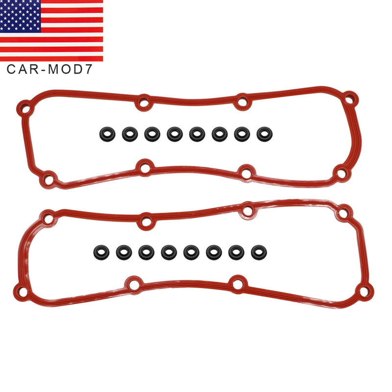 DURAFORCE Dodge Grand Caravan 3.3L 3.8L V6 Engine Valve Cover Gasket Set 2004-2010
