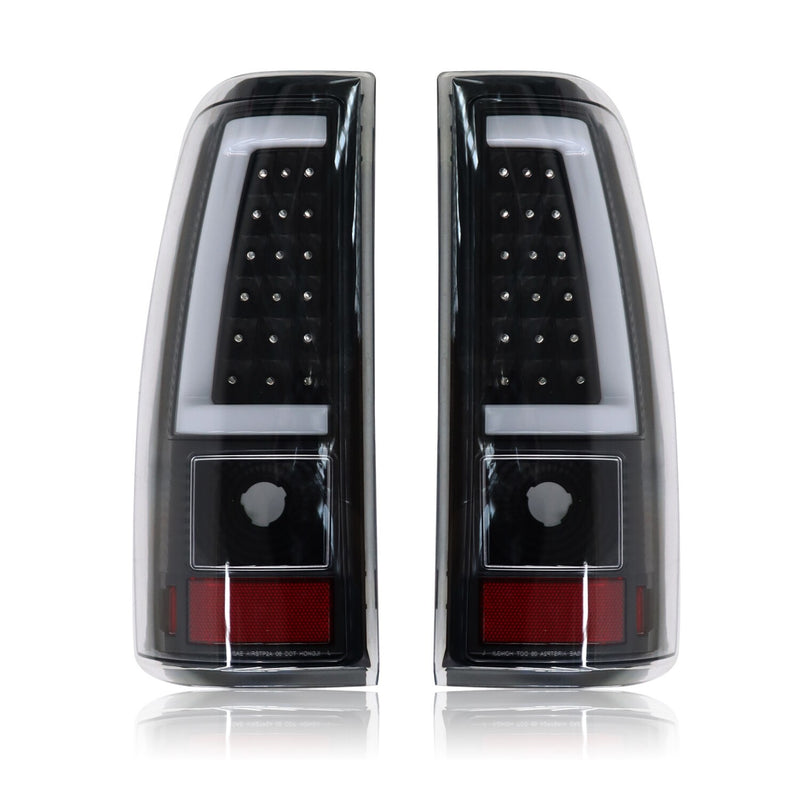 DURAFORCE LED Red Tail Lights for 2003-06 Chevy Silverado 1500 2500 3500 Pickup