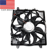 DURAFORCE Engine Radiator Cooling Fan Assembly w/Shroud for Jeep JT Gladiator JL Wrangler